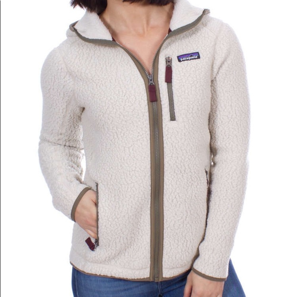 Patagonia Retro Pile Shearling Hooded Jacket
